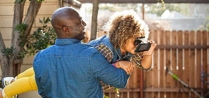 3D VR CASE Virtual Reality VR Box FOV75 VR Lens Cover For Apple iPhone 6 6S Plus - Black