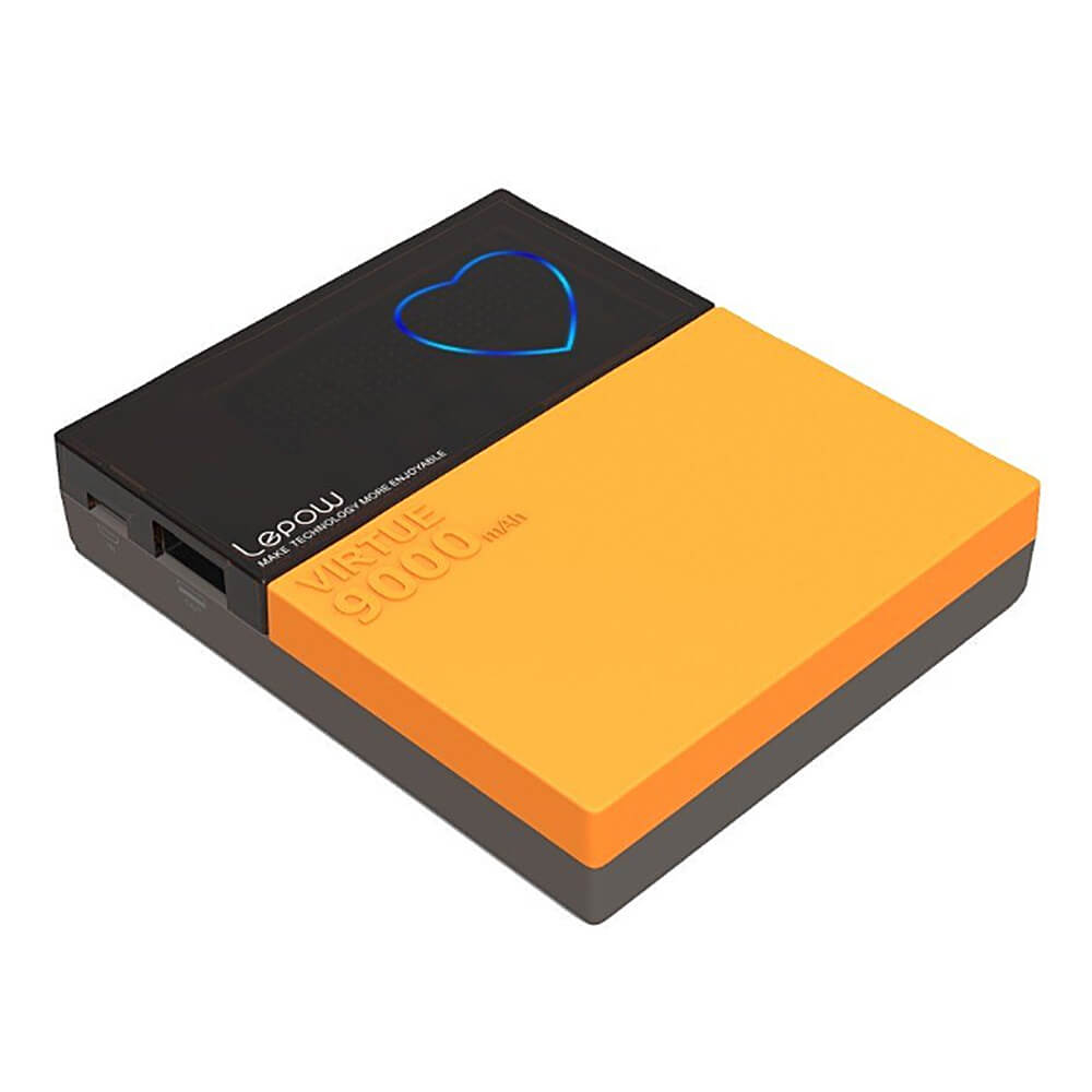 Original Lepow VIRTUE 9000mAh Li-polymer Power Bank External Battery Charger