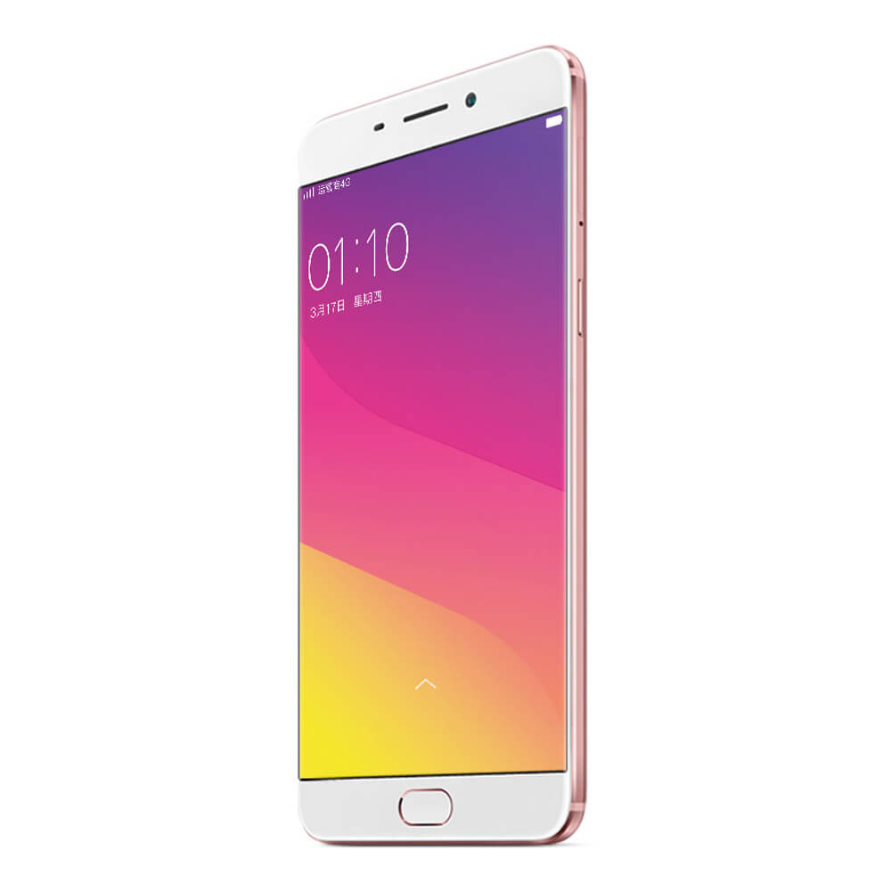 OPPO R9 5.5inch FHD Screen MTK6755 Octa Core 64bit Android 5.1 Smartphone 4GB RAM 64GB ROM 16.0MP 13.0MP Touch ID Fast Charge LED Notification - Rose Gold
