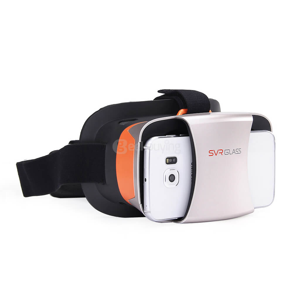 SnailVR SVR Immersive 3D Virtual Reality VR Headset with Remote Controller FOV96 IPD Adjustable for 4.7 - 6 inch Smartphones