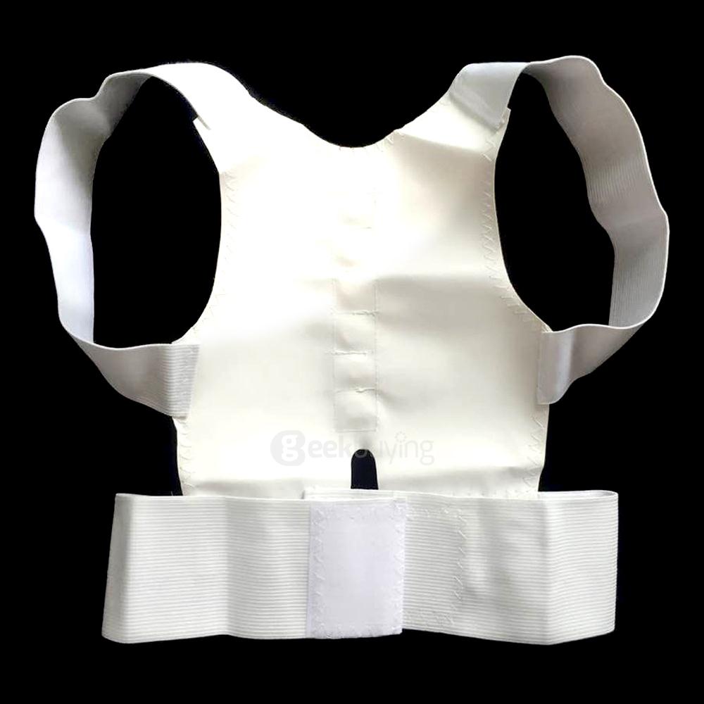 L Magnet Therapy Posture Corrector Magnetic Shoulder Back Brace Adjustable Belt Vest for Man & Woman