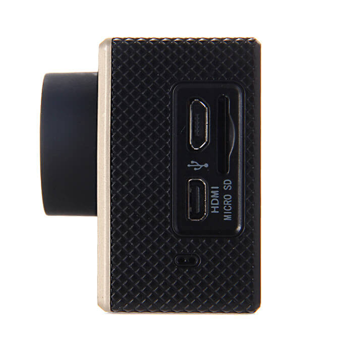 SJCAM SJ5000 Plus 1.5inch Sport Cam Ambarella A7LS75 16MP 1080P 60FPS WiFi Action Camera 170 Lens HD Car DVR - Golden