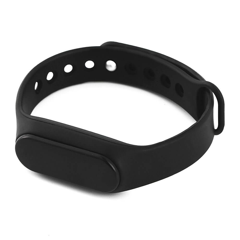 New Kimlink Bluetooth 4.0 Smart Bracelet Heart Rate Monitor Fitness Sports Tracker IP56 TPU Smartband for Android iOS - Black