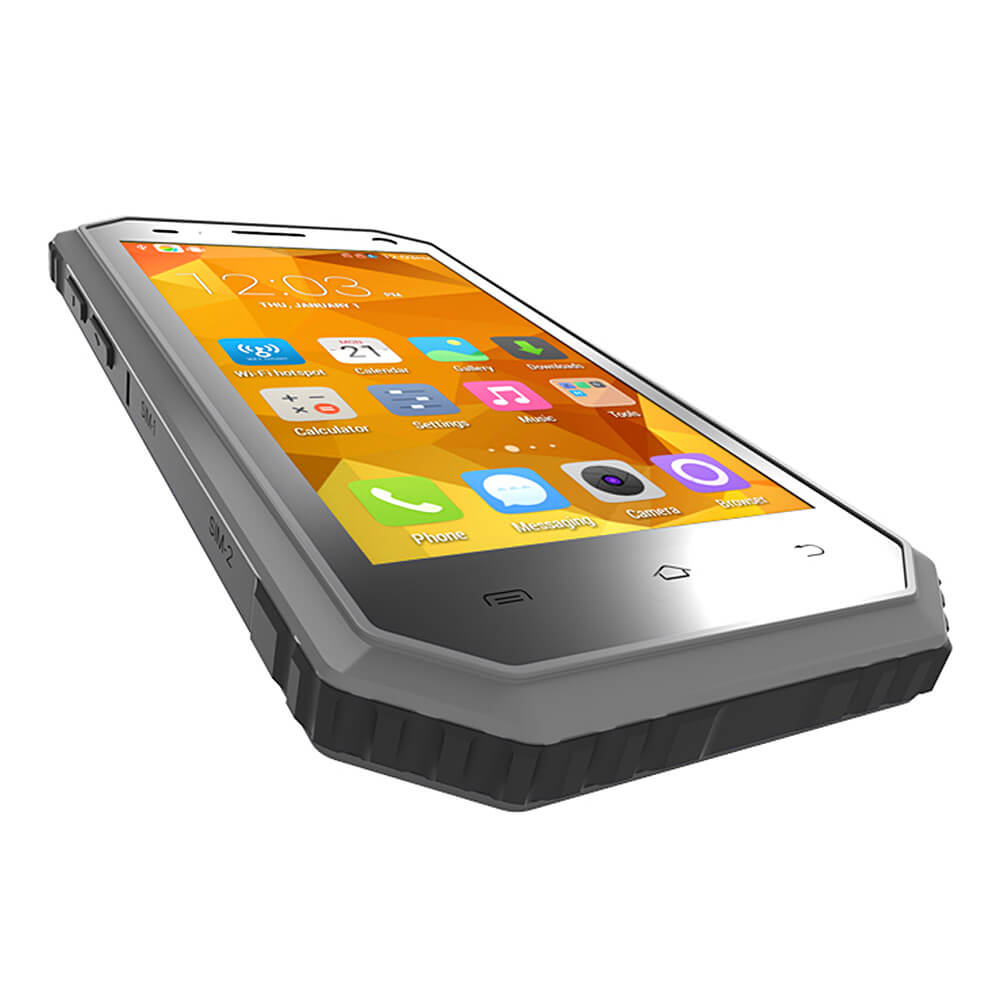 Kenxinda PROOFINGS W6 IP68 Waterproof Dustproof Shockproof 4.5inch Android 5.1 1GB 8GB Rugged Smartphone MT6735 Quad Core 2.0MP+5.0MP WIFI GPS 2600mAh - Gray