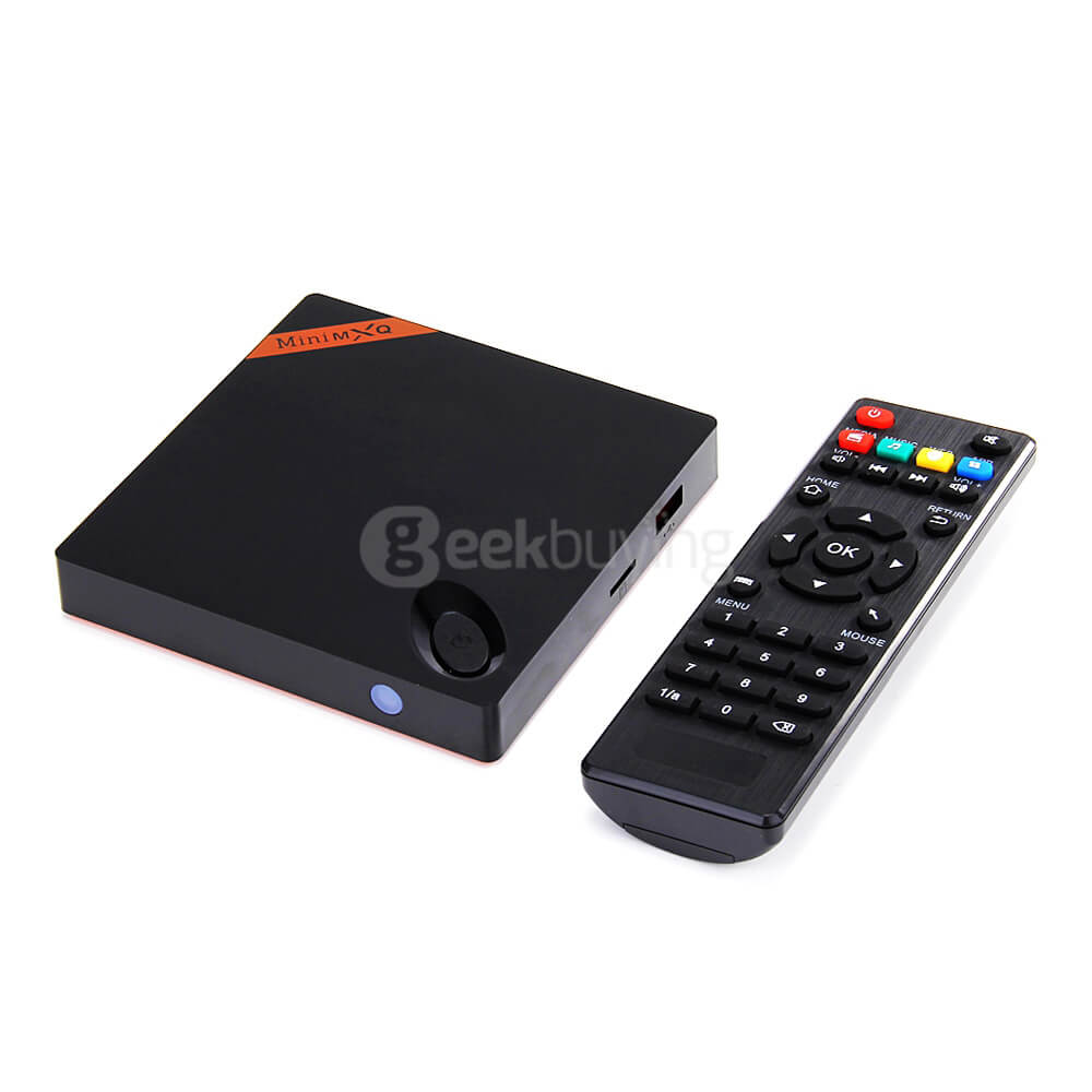 MINI MXQ RK3229 4K KODI Preinstalled TV BOX 1G/8G 4K 10bit H.265/H.264 Smart Media Player