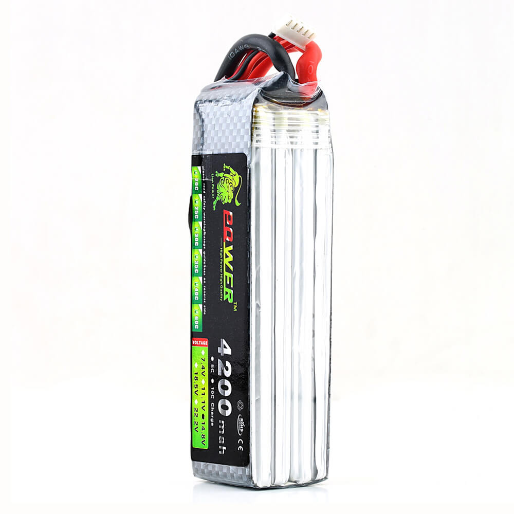 Lion Power 14.8V 4200Mah 30C Lipo Battery XT60 Plug For RC Car Helicopter