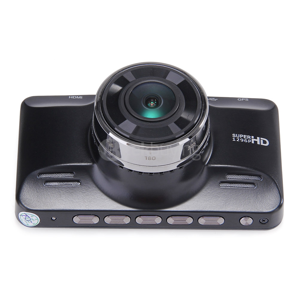 Blackview GS98C Ambarella A7LA70 2.7inch LCD Full HD Car DVR 2304*1296P 30fpc 178 Wide Angles Video Recorder with G-Sensor GPS - Black