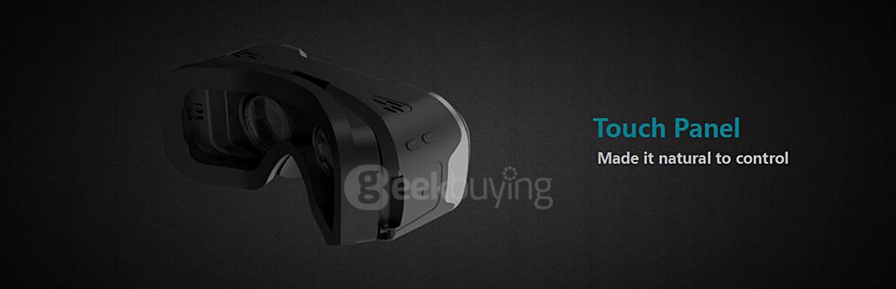 3Glasses D2 3D Virtual Reality VR Headset PC Version 2K with Touch Panel FOV110 IPD Adjustable 3D Private Theater