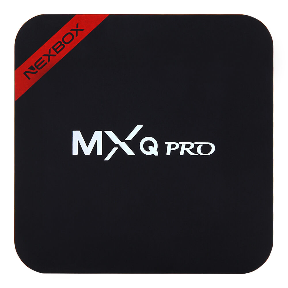 NEXBOX MXQ PRO Amlogic S905 Android 5.1 4K Smart TV Box 1G/8G 802.11b/g/n LAN XBMC H.265 HDMI Miracast DLNA Dolby DTS