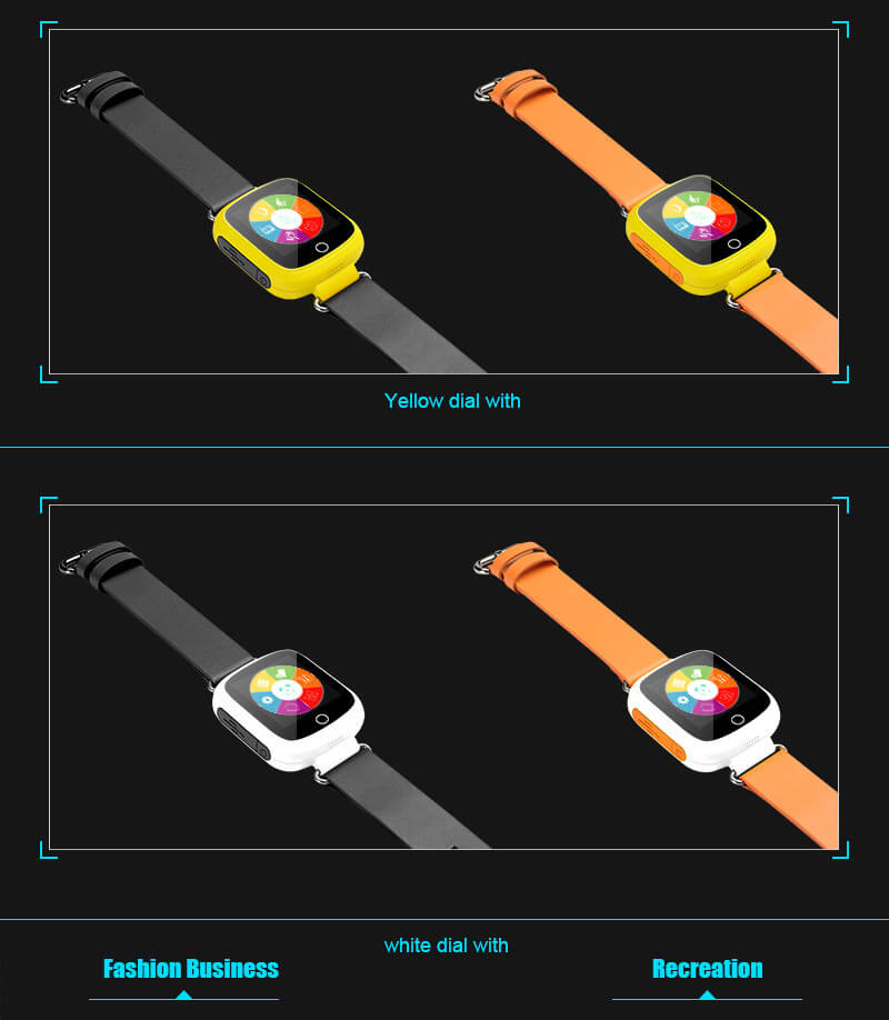 Aiwatch Q8 Smart Watch Phone MTK6261 Bluetooth GSM SIM Card Sleep Monitor Fitness Tracker Anti-lost With 1.44