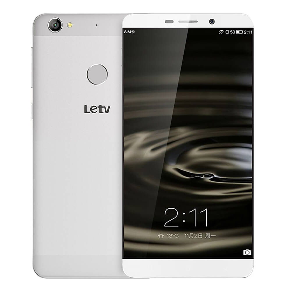 LeTV 1S/ LeTV One S 5.5inch FHD 4G Android 5.0 3GB 16GB Smartphone 64bit Helio X10 Turbo Octa Core Touch ID 13.0MP - Silver