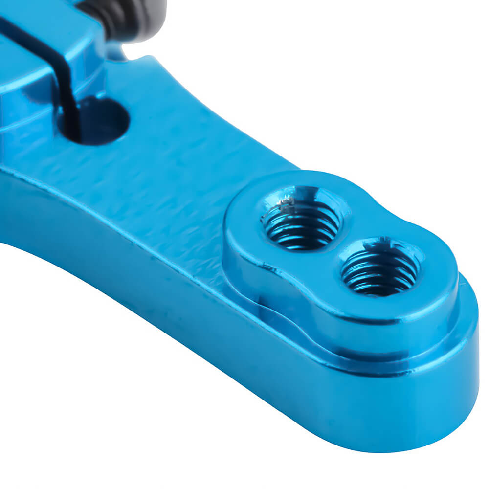 CNC Aluminum Servo Horn Arm 25T For Futaba Standard Servos 25T - Blue