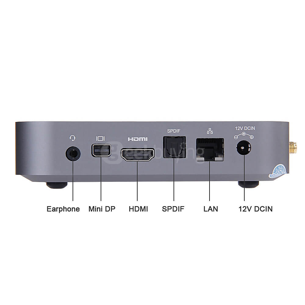 MINIX NGC-1 Celeron N3150 Windows 10 Home Version 64bit 4K MINI PC 4GB ROM 128GB SSD Bluetooth 4.2 802.11ac Gigabit LAN USB3.0