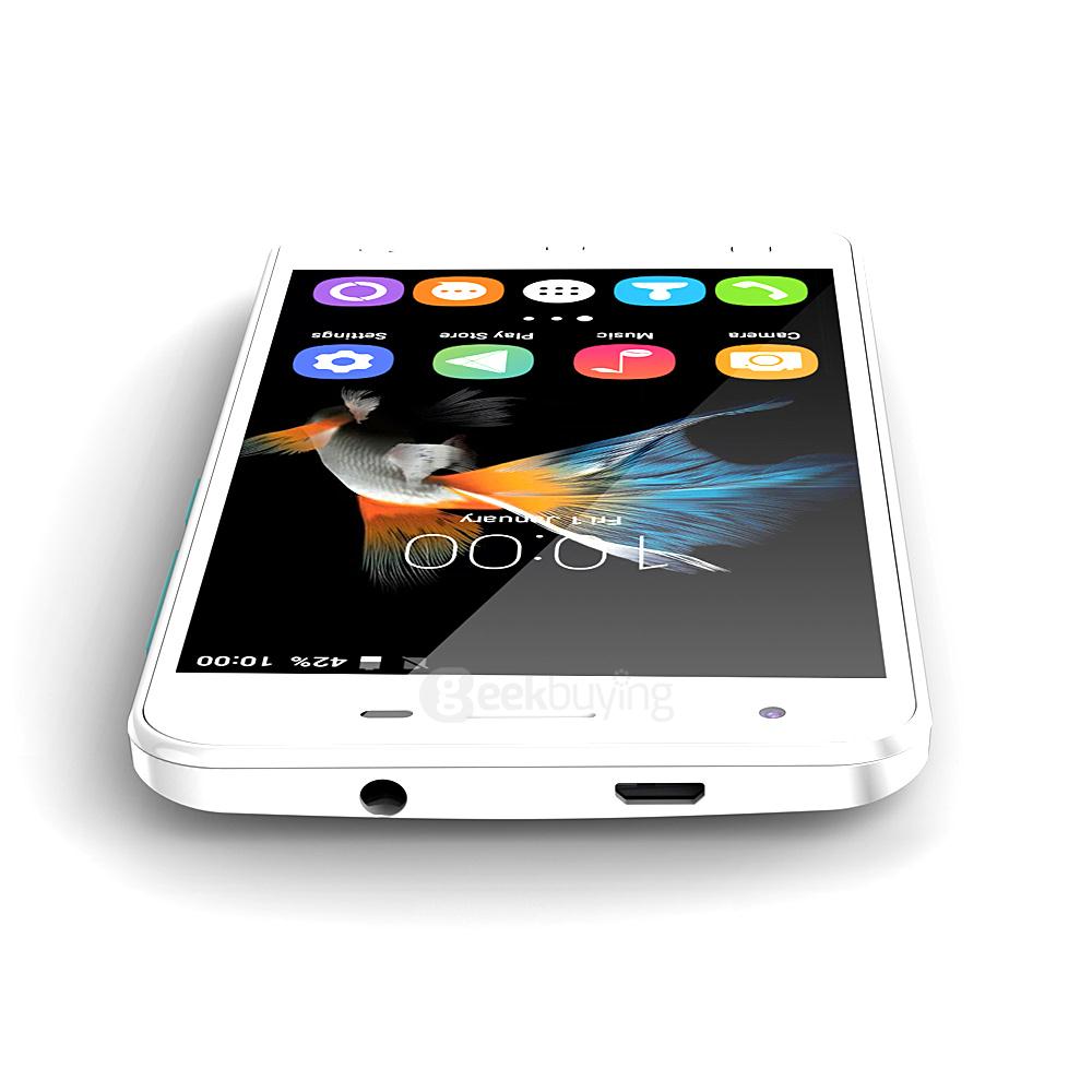 OUKITEL C2 4.5inch Android 5.1 MT6580 Quad Core 1.3GHz Smartphone 1GB RAM 8GB ROM 3G GPS Dual Cameras - White
