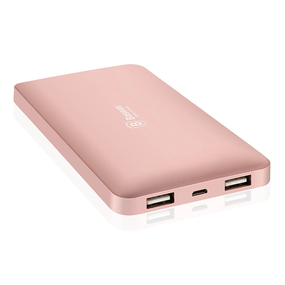 Baseus Star Yao Series 10000mAh Ultra-thin Smart Mobile Power Bank External Battery - Rose Gold