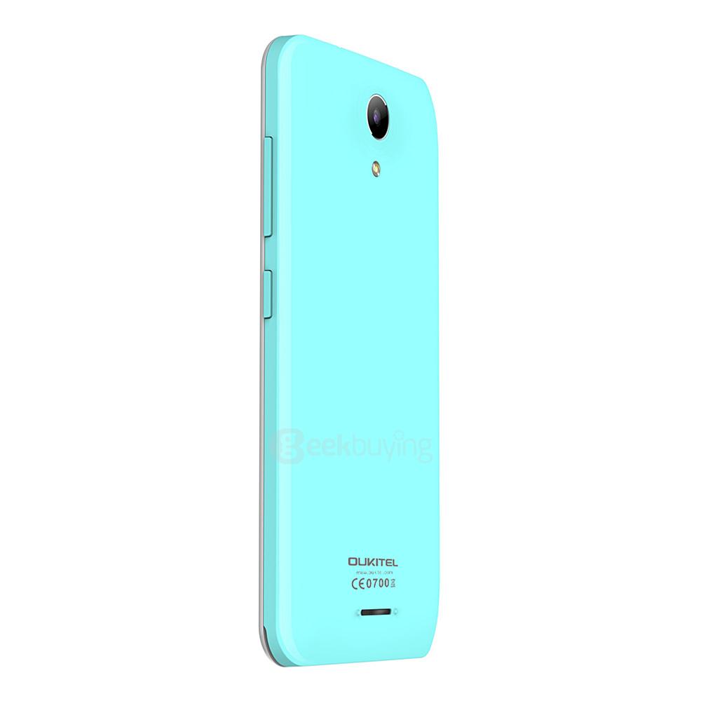 OUKITEL C2 4.5inch Android 5.1 MT6580 Quad Core 1.3GHz Smartphone 1GB RAM 8GB ROM 3G GPS Dual Cameras - Blue