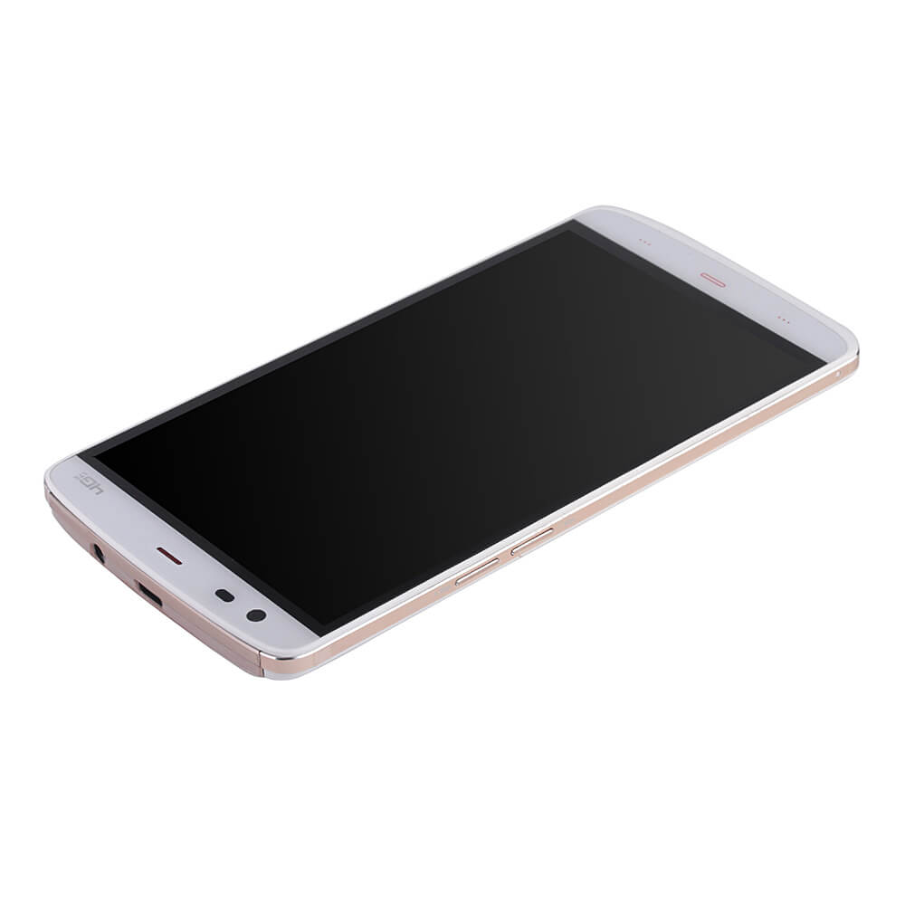 Kingzone Z1 Plus 5.5inch HD JDI Waterproof Screen 64Bit 4G LTE MTK6753 Octa Core 1.3 GHz Android 5.1 Smartphone 13.0MP+13.0MP Camera 2GB 16GB Touch ID OTG - White