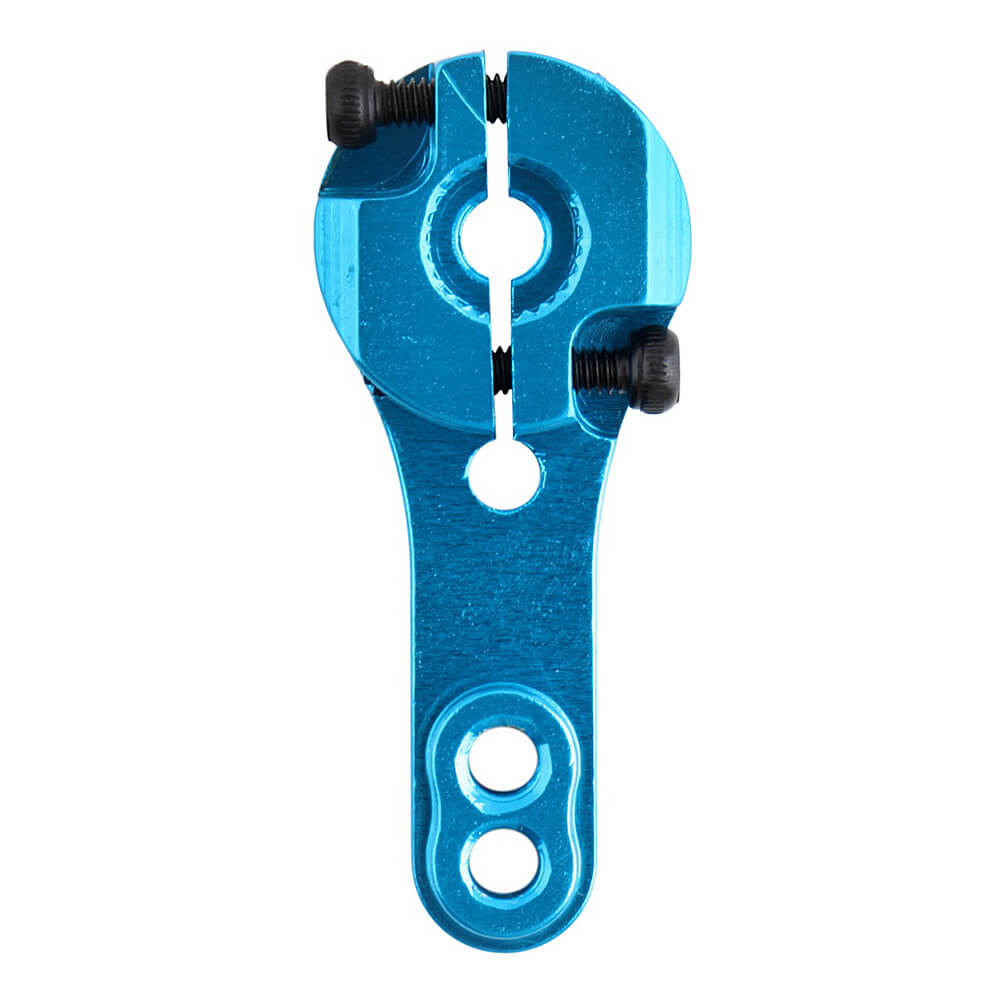 CNC Aluminum Servo Horn Arm 25T For Futaba Standard Servos 25T - Blue