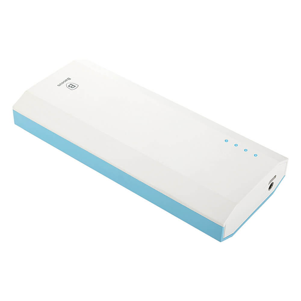 Baseus Ming 10000mAh Smart Mobile Power Bank External Battery - Blue