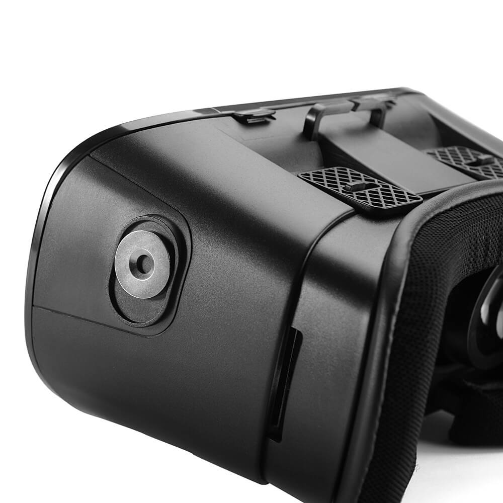 V11 3D Immersive VR Virtual Reality Headset F0V98 IPD Focus Adjustable Magnet Control for 4.0 - 6.0inch Smartphones - Black