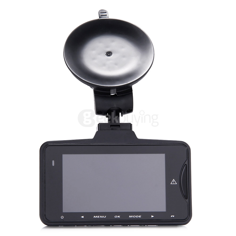 Blackview GS98C Ambarella A7LA70 2.7inch LCD Full HD Car DVR 2304*1296P 30fpc 178 Wide Angles Video Recorder with G-Sensor GPS - Black