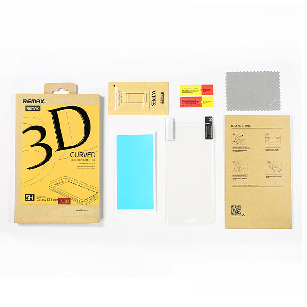 REMAX 3D Screen Protector For Samsung S6 Edge Full Size Cover PET Soft Curved Phone Film