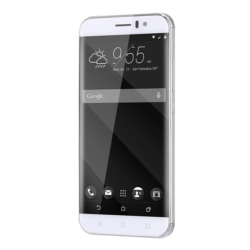 AMIGOO H8 5.0inch QHD IPS Screen Android 5.1 3G Smartphone MTK6580 1.3GHz Quad Core 5.0MP+2.0MP Cameras 1GB+8GB OTG Dual SIM 2800mAh - Silver