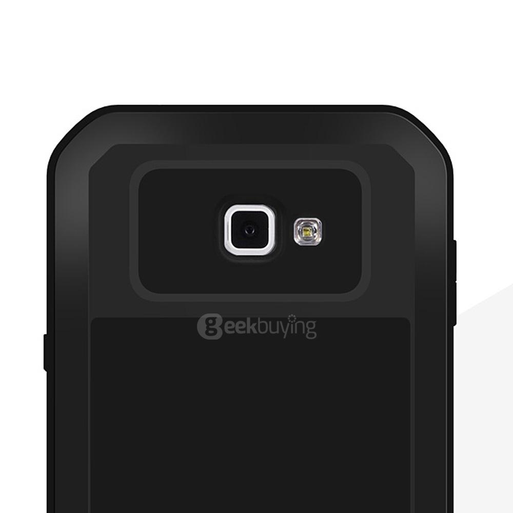 Love Mei Case For Samsung Galaxy S7 / G930A G9300 Dirt-proof Snow-proof And Shock-proof Metal Shell- Black