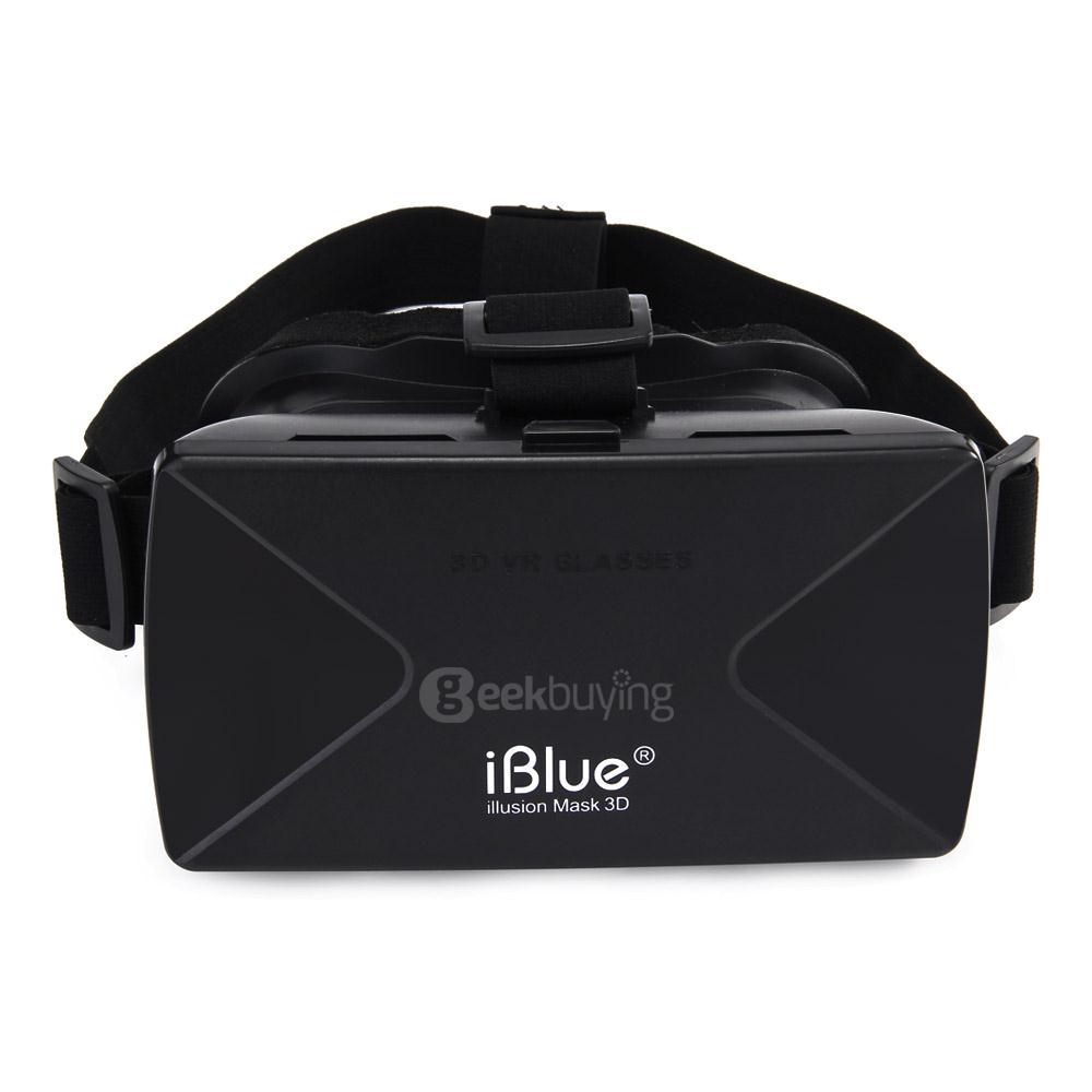 iBlue Universal 3D Virtual Reality VR Headset 3D Private Theater FOV75 for 4-5.5 inches Smartphone