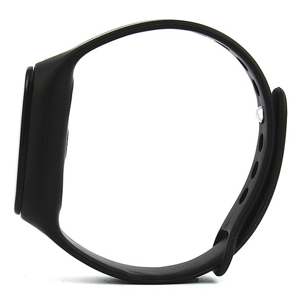 New Kimlink Bluetooth 4.0 Smart Bracelet Heart Rate Monitor Fitness Sports Tracker IP56 TPU Smartband for Android iOS - Black