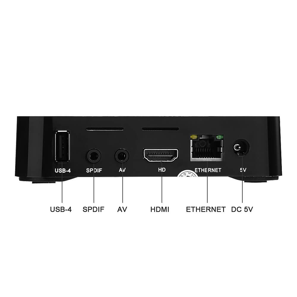 MXQ Amlogic S805 Smart TV Box Android 4.4.2 1G/8G 802.11b/g/n LAN H.265 HDMI Miracast DLNA
