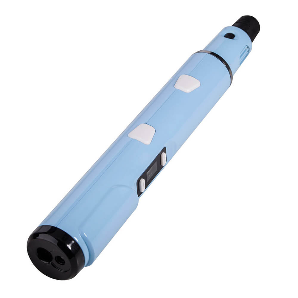 Original 3D Stereo Drawing Pen Gen IV 0.4 mm Nozzle For 3D Drawing Doodling EU Plug - Blue