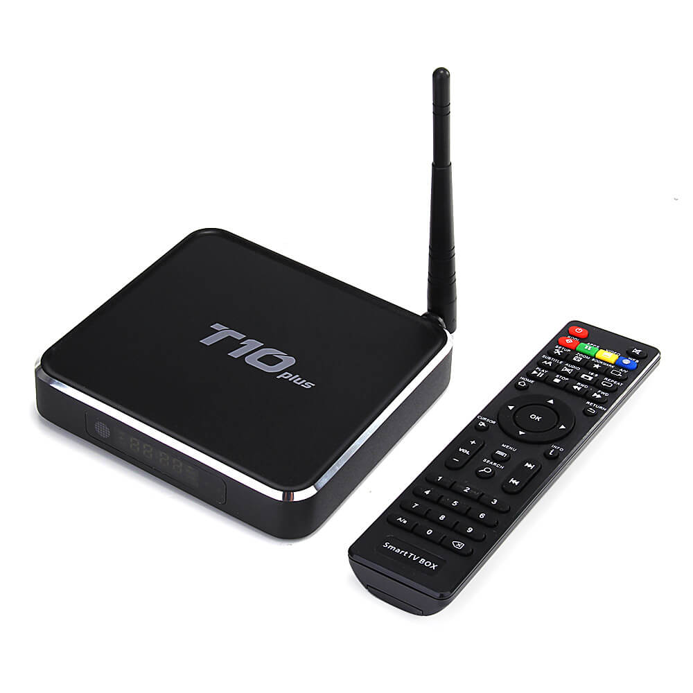 T10 Plus Amlogic S905 4K TV BOX Android 5.1 Quad Core 2G/8G 2.4G/5G Dual Band WIFI 1000M LAN Bluetooth4.0 KODI 3D H.265