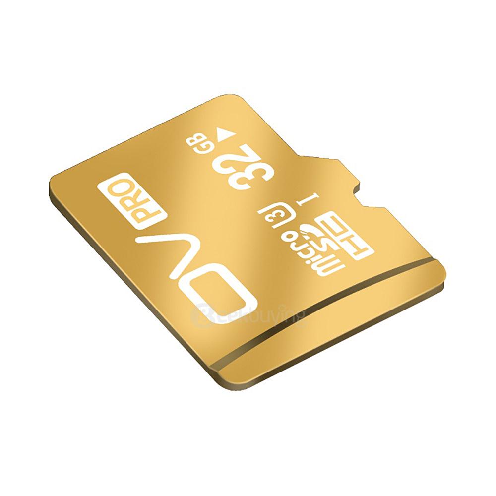 OV UHS-I U3 32GB Micro SD Card TF Card High Speed Mobile Phone Memory Card - Gold