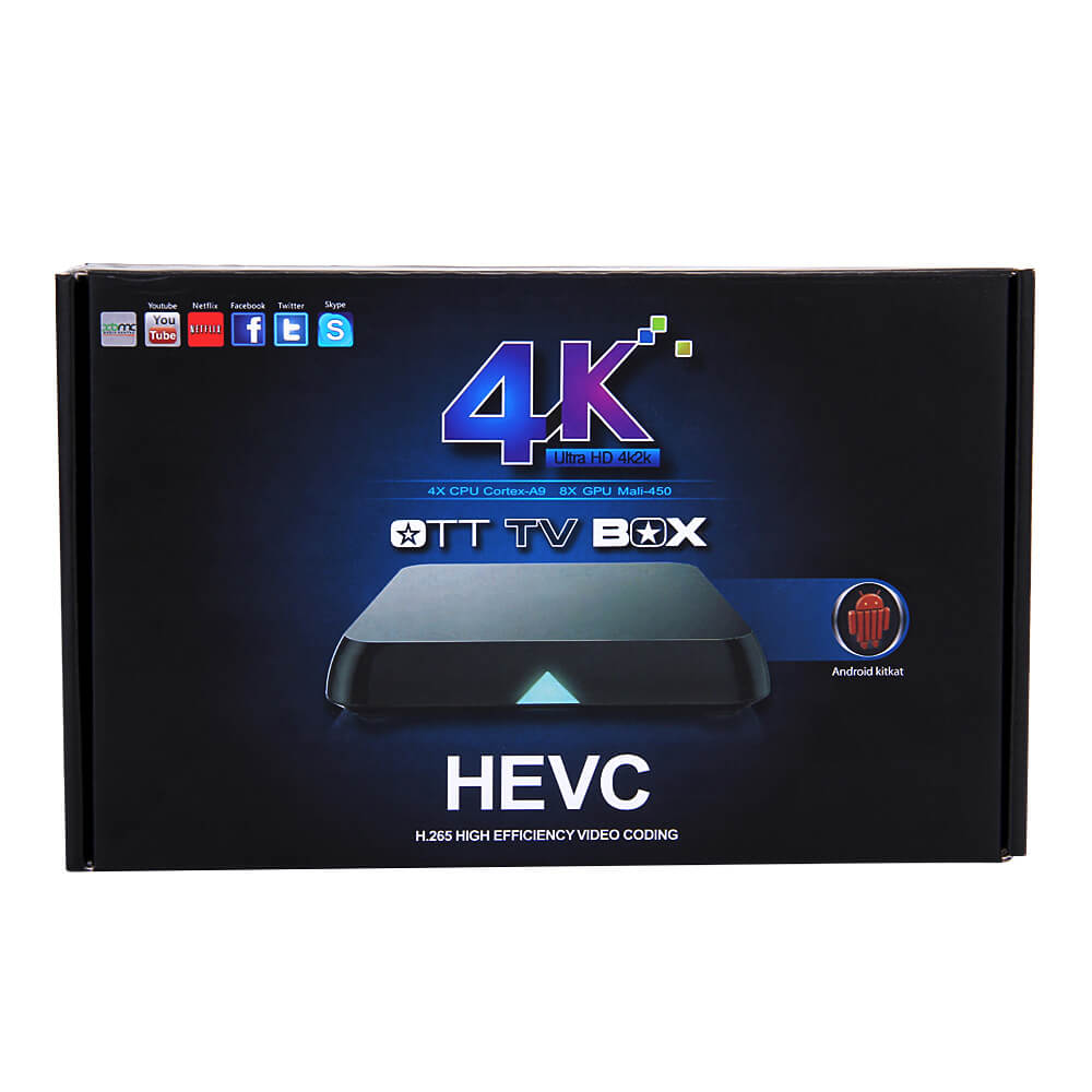 M8S 4K KODI Amlogic S812 Quad Core 2.0GHz Android 4.4 Mini TV BOX 2G/8G Dual Band 2.4G+5G WIFI BT4.0 DOLBY True HD DTS HD Bypass