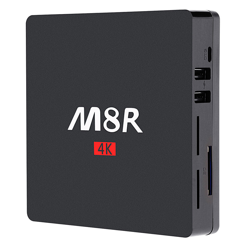 M8R TV BOX RK3368 KODI 4k UHD TV Box 2G/8G 2.4G/5G Dual Band WIFI Gigabit LAN Bluetooth4.0 H.265