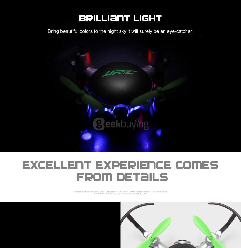 JJRC H30C With 2MP Camera 2.4G 4CH 6Axis Headless Mode Mini RC Quadcopter RTF - Black