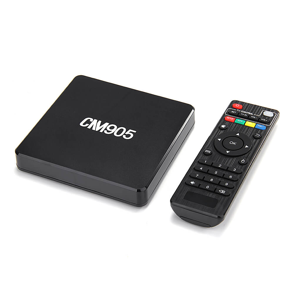CM905 Amlogic S905 64bit Android5.1 4k Smart TV Box 1G/8G WIFI Gigabit LAN KODI Bluetooth DOLBY TrueHD DTS