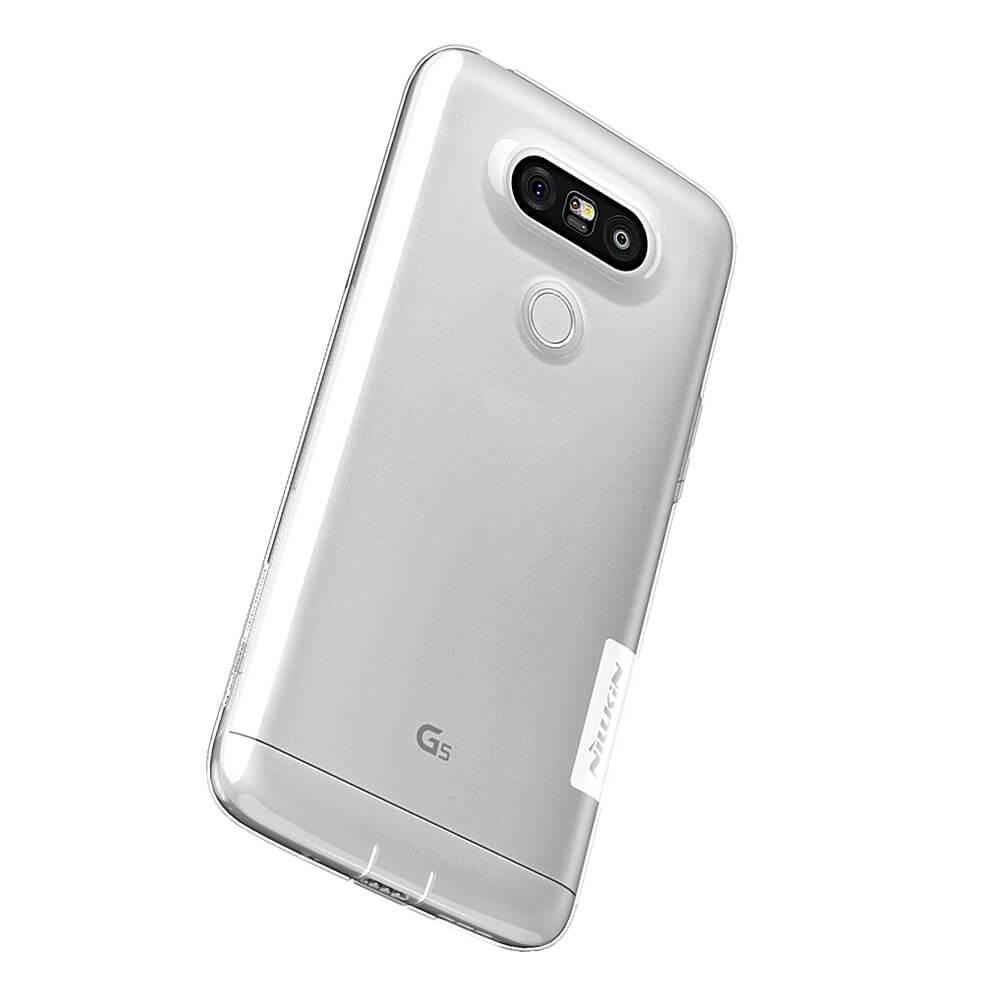 NILLKIN Nature Series TPU Case For LG G5 Transparent Soft Phone Case Protective Back Cover - Transparent