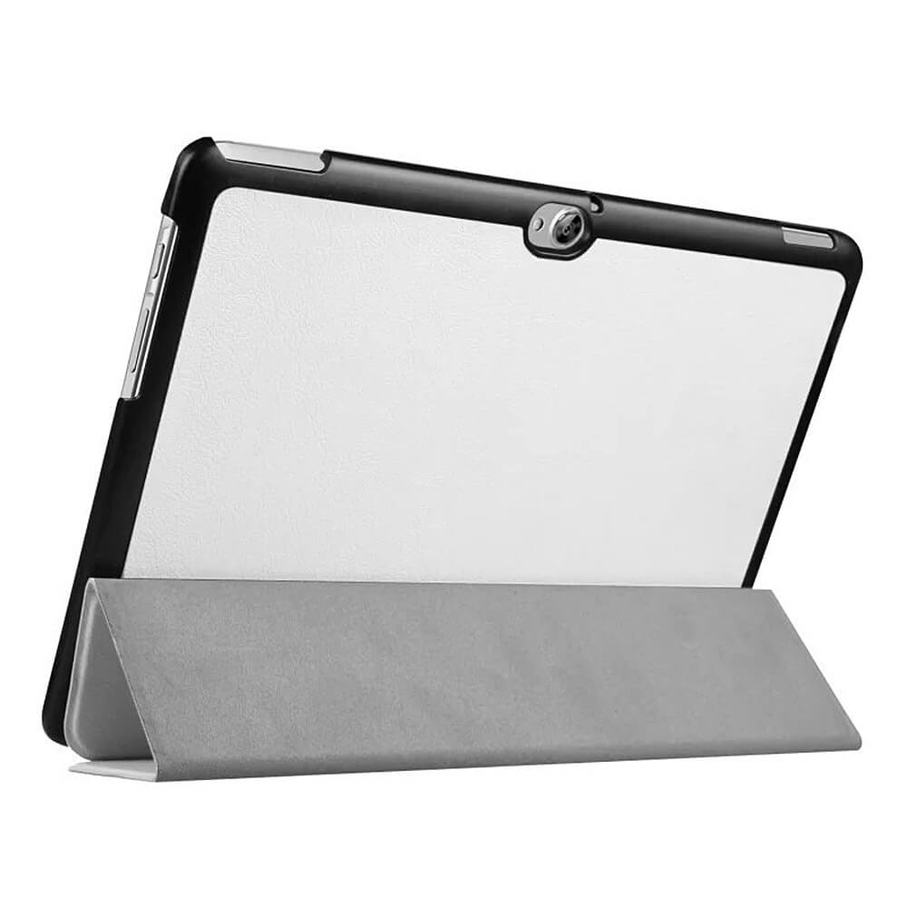 Huawei MediaPad M2 10.1 inch Foldable Protective Leather Case With Stand Function - White
