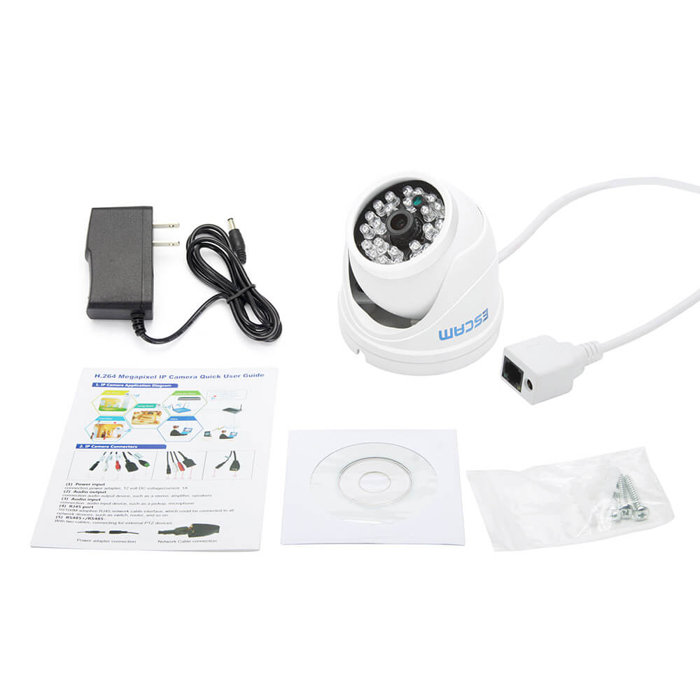 Escam QD520 Peashooter HD 720P P2P Cloud IP Camera