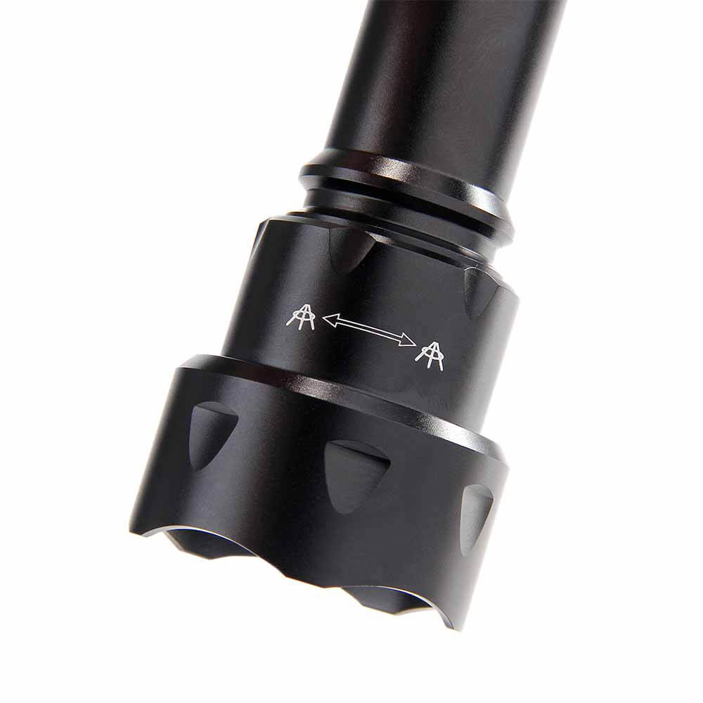 UniqueFire UF-T20 1200lm Lighting LED Flashlight - Black