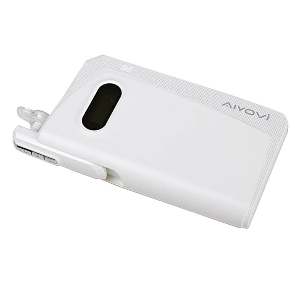 AIYOVI BT-05 Bluetooth Earphone 11000mAh Power Bank Combo - White
