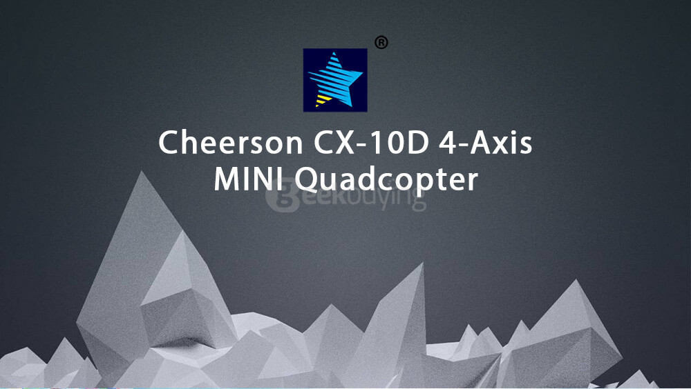 Cheerson CX-10D CX10D Mini 2.4G 6-axis Altitude Hold Mode LED RC Quadcopter RTF - Camouflage