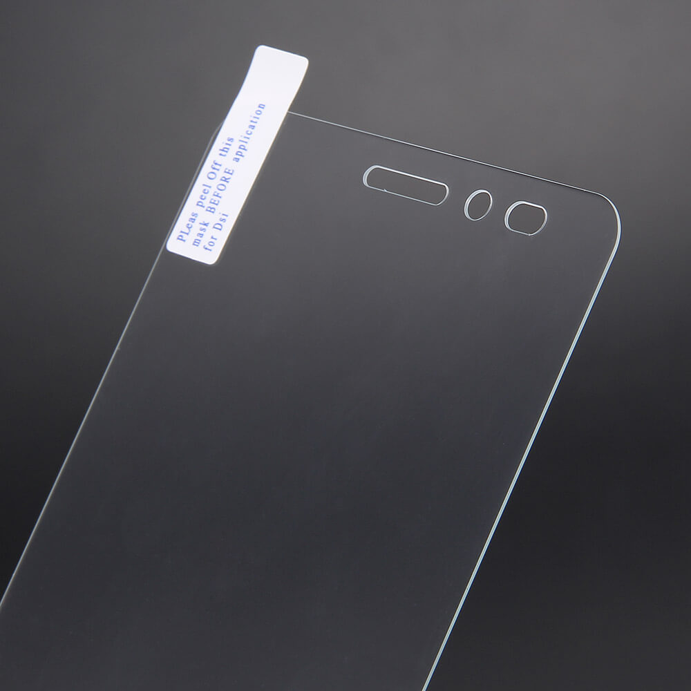 Makibes Tempered Glass For HUAWEI Honor 5X 0.33mm Arc Edge Transparent Glass Film Screen Protector