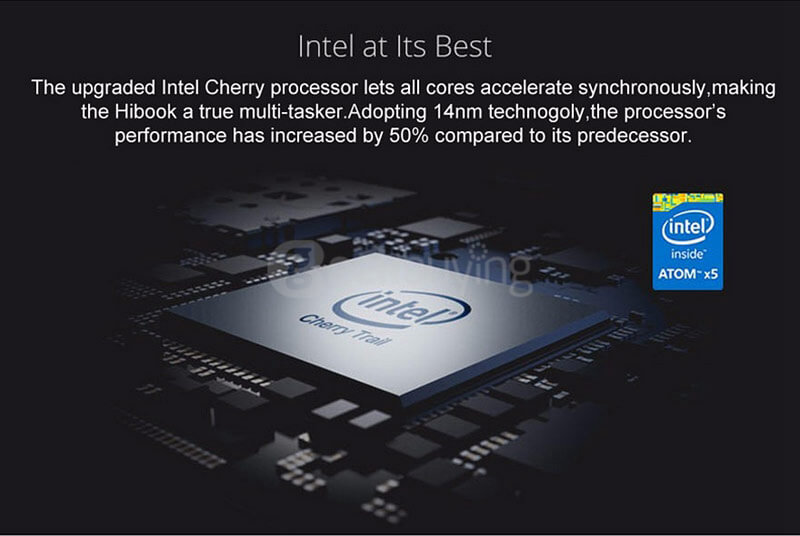 CHUWI HiBook 10.1 inch Intel Cherry Trail Z8300 Dual OS Windows10 + Android 5.1 4GB/64GB 2in1 Ultrabook Tablet Quad Core 1.84GHz IPS 1920*1200 Type-C HDMI - Gray