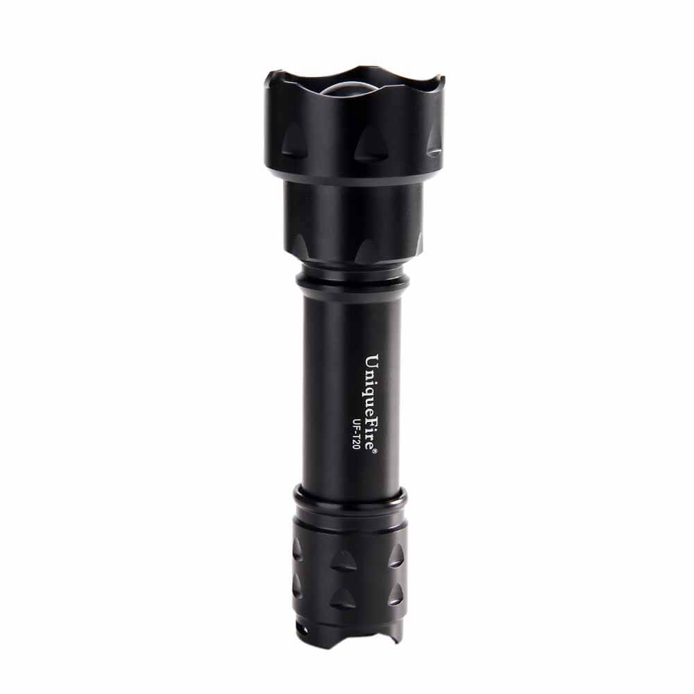 UniqueFire UF-T20 1200lm Lighting LED Flashlight - Black