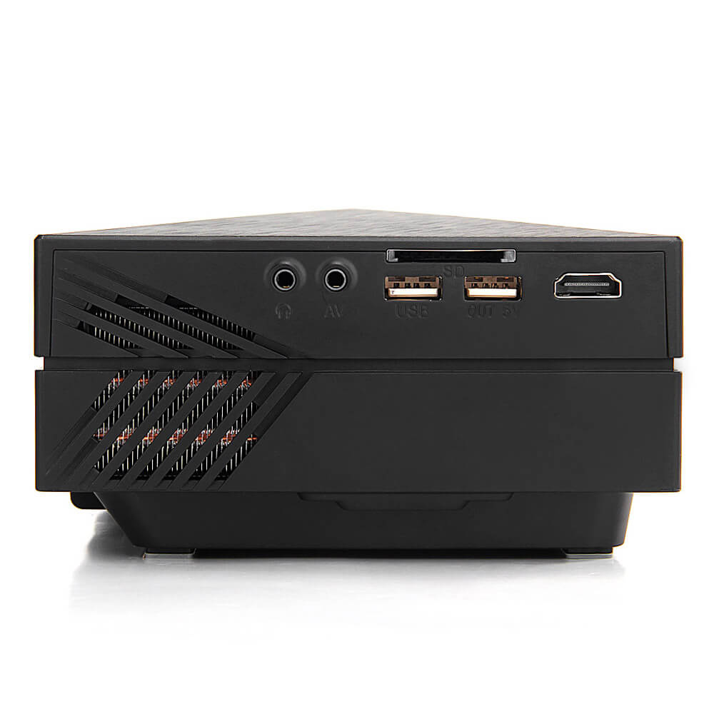 GM60 Upgrade Version GM60A Built-in Diplay Mini Metal LED Home Theater Projector 1080P FHD Video Projector Beamer