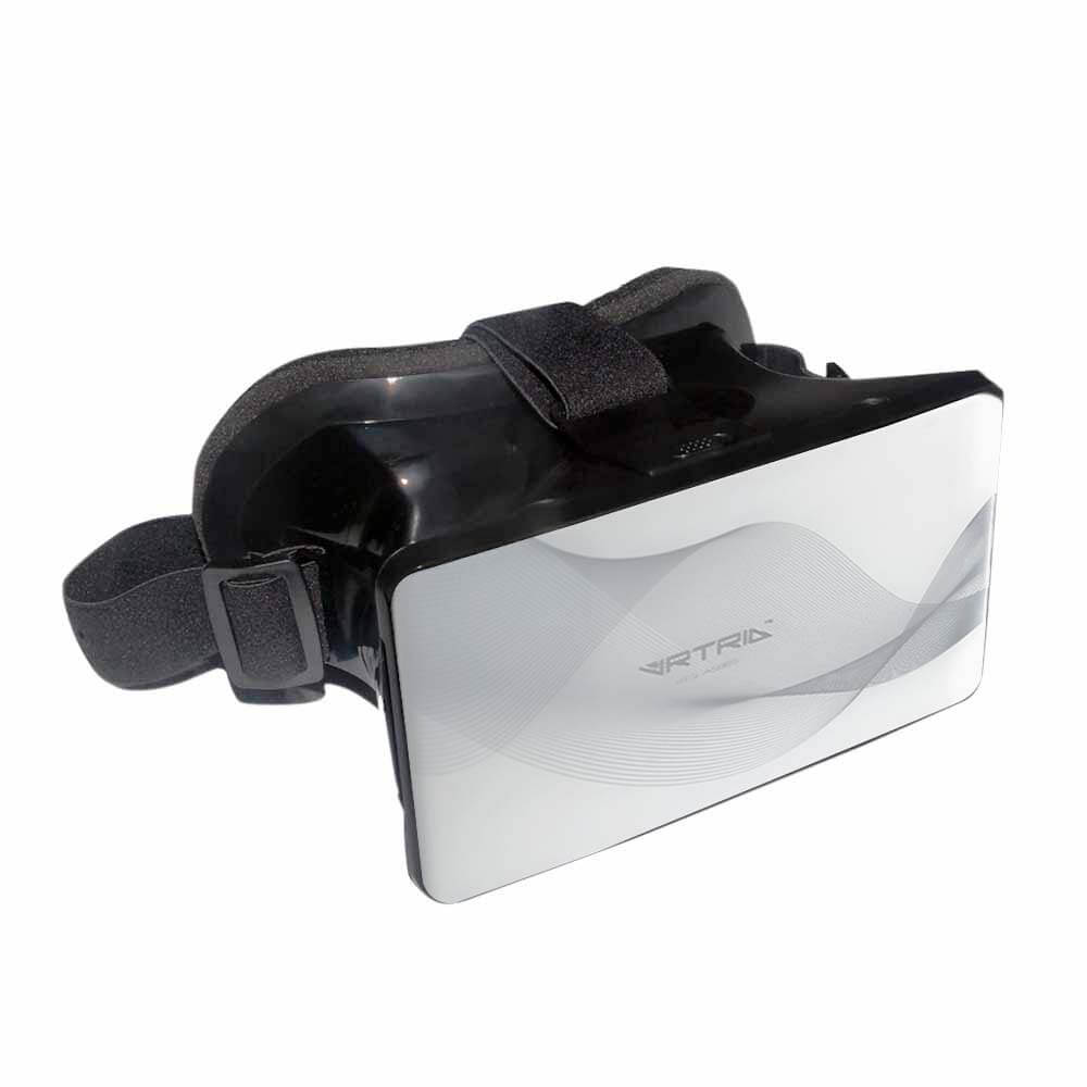 MOGAMAN VR-D601 FOV90 3D Immersive VR Virtual Reality Headset for 4-6 inch Smartphones - White+Black