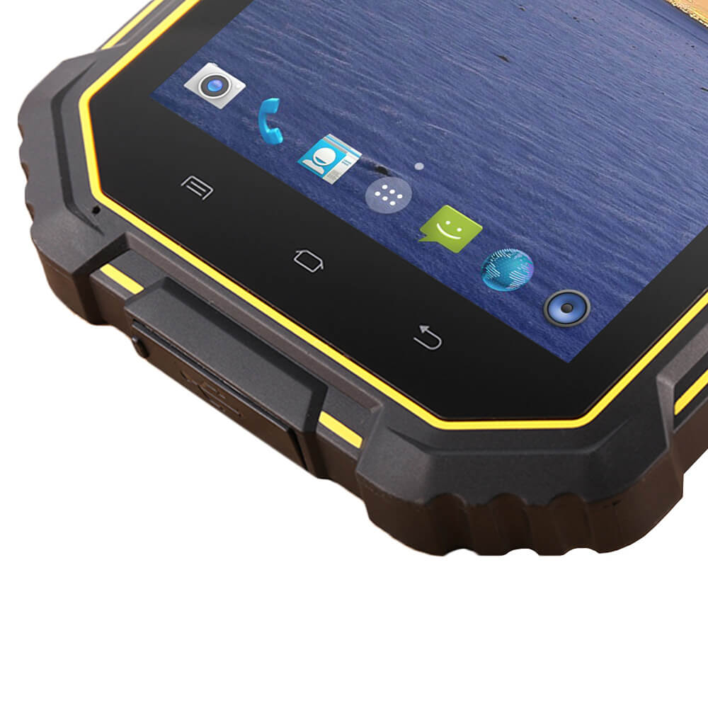 Vkworld V6 4G Phablet 7 inch Android 4.4 2GB RAM 16GB ROM MTK8732VC Quad Core 1.3GHz Dual SIM IPS 1280*800 IP67 Waterproof Rugged Phone - Black